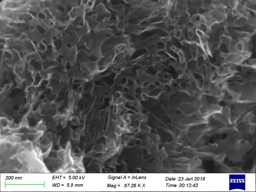 多孔石墨烯JCPSG-400-60、多孔石墨烯JCPSG-800-2